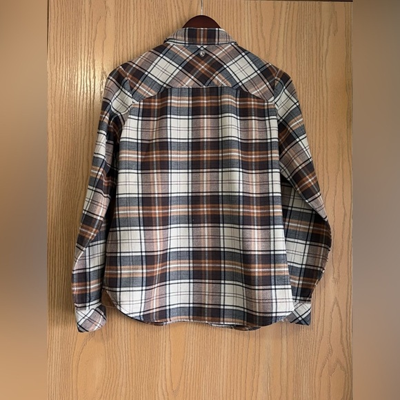 Kuhl | Women’s SZ Small | Brown Plaid Snap Front Flannel Shirt - Picture 2 of 11